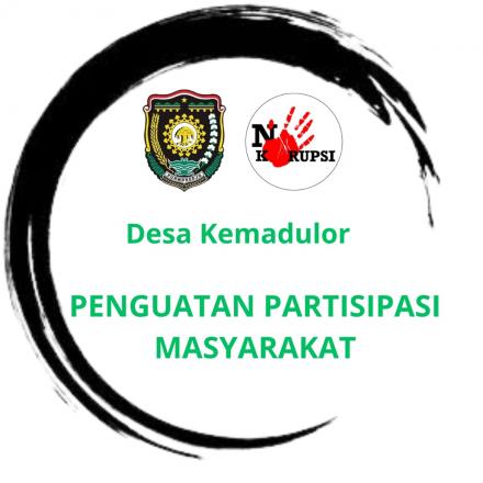 PENGUATAN PARTISIPASI MASYARAKAT